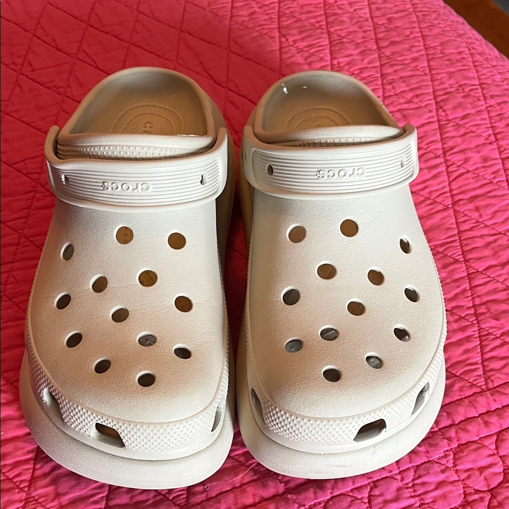 CROCS Kids Sandals - Cream
